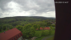 Panorama západ
