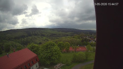 Panorama západ