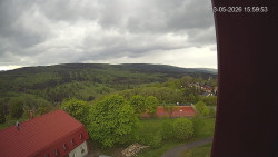 Panorama západ