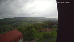 Panorama západ