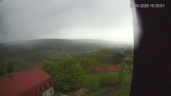 Panorama západ