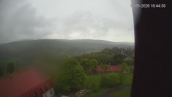 Panorama západ