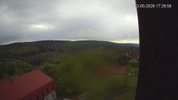 Panorama západ