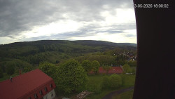 Panorama západ