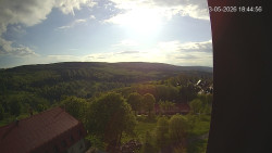 Panorama západ
