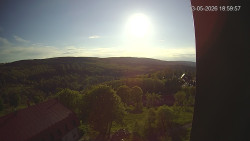Panorama západ