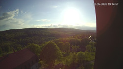 Panorama západ