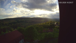 Panorama západ