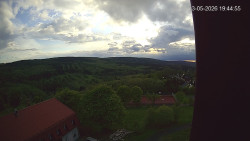 Panorama západ