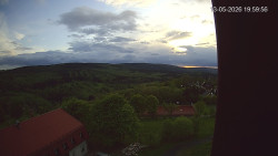Panorama západ
