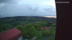 Panorama západ