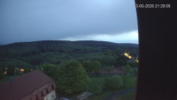 Panorama západ