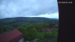 Panorama západ