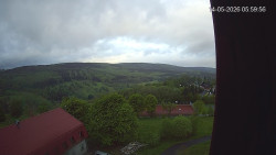 Panorama západ