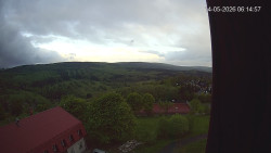 Panorama západ