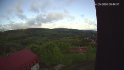 Panorama západ