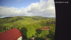 Panorama západ