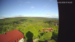 Panorama západ
