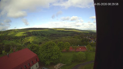 Panorama západ