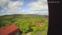 Panorama západ