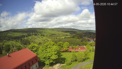 Panorama západ