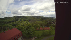 Panorama západ