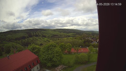 Panorama západ