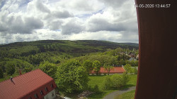 Panorama západ
