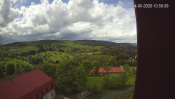 Panorama západ