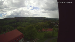 Panorama západ