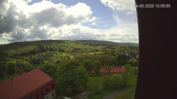 Panorama západ