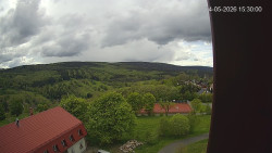 Panorama západ