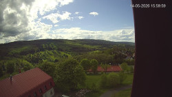 Panorama západ