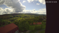 Panorama západ