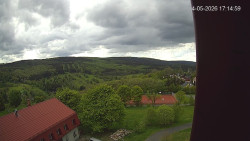 Panorama západ