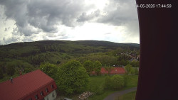 Panorama západ