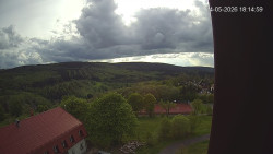 Panorama západ