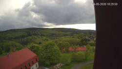 Panorama západ