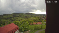 Panorama západ