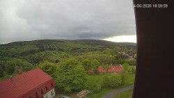 Panorama západ