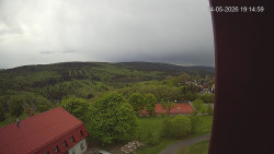 Panorama západ