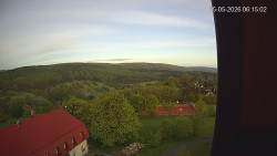 Panorama západ