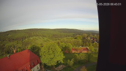 Panorama západ