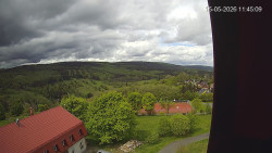 Panorama západ