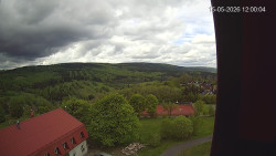 Panorama západ