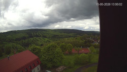 Panorama západ