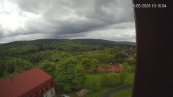 Panorama západ