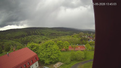 Panorama západ