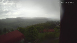 Panorama západ