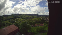 Panorama západ